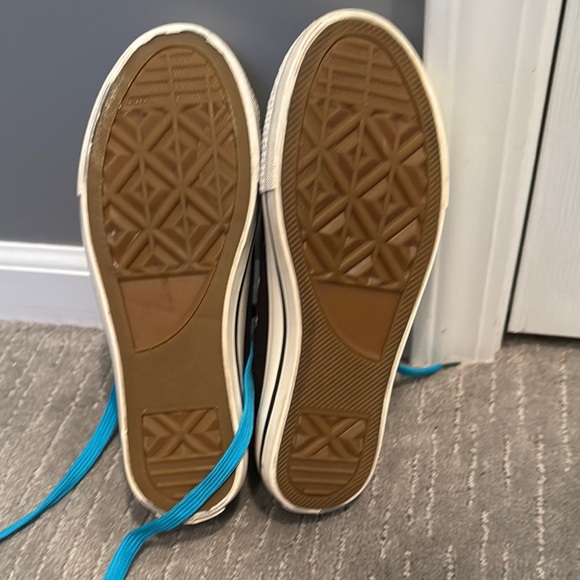 Detroit Lions Black and Blue Lace-Up Sneaker - Picture 5 of 6